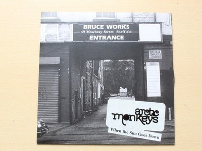 Arctic Monkeys/When The Sun Goes Down/2006 Domino Vinyl 7'' Single/EX