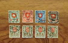 Switzerland 1924 8  Used Stamps . Free UK Postage