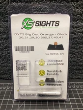 XS SIGHTS DXT2 LARGE FRAME GLOCK REAR TRITIUM NIGHT SIGHT ONLY NO FRONT SIGHT