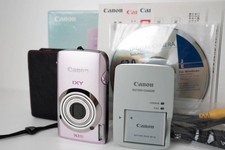 Canon IXY 10S Pink Compact Digital Camera Good Condition w/Accessories