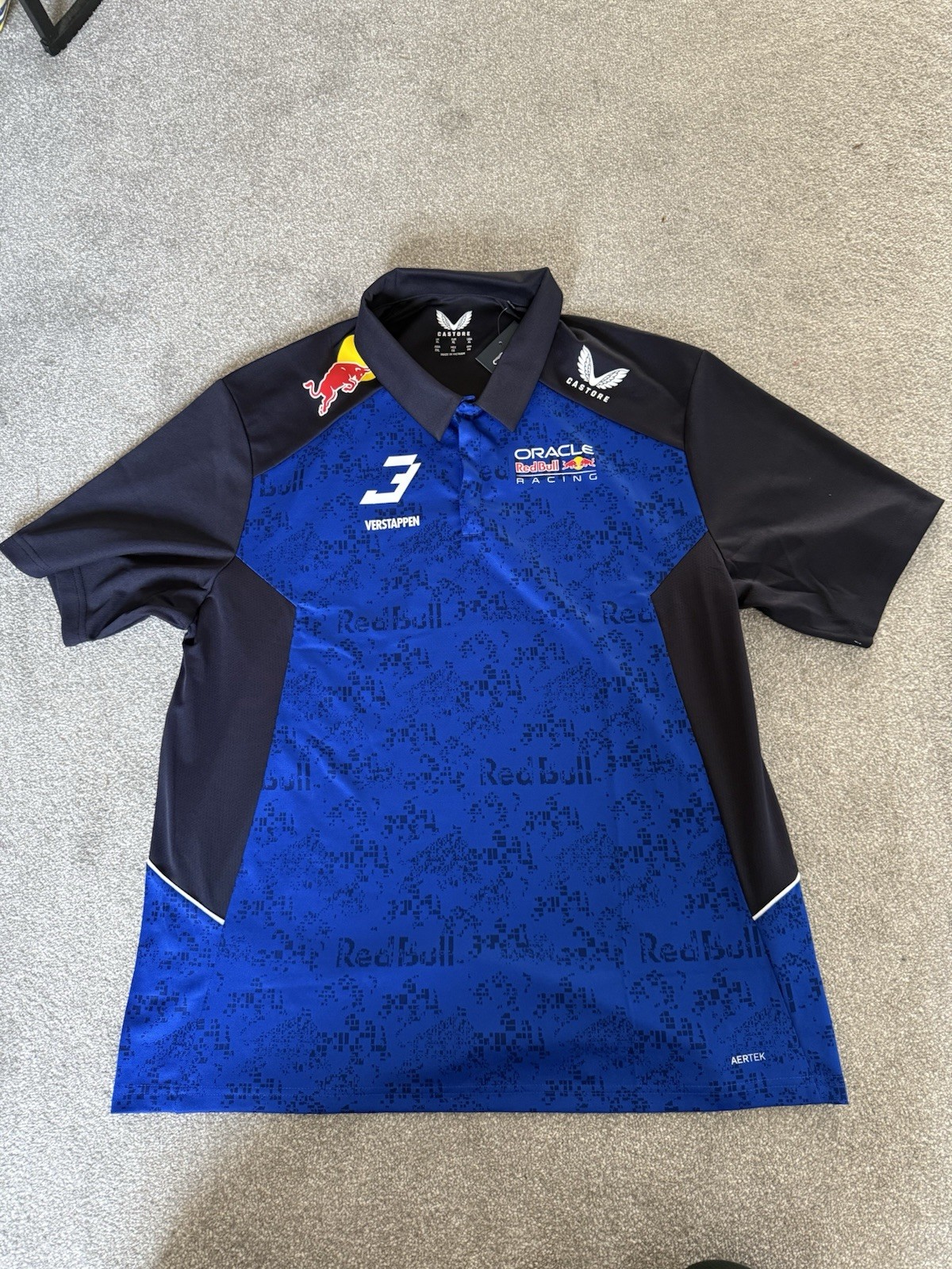 Red Bull Racing Max Verstappen 2026 Season Polo Shirt Size XL
