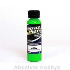 Spaz Stix Green Fluorescent Airbrush 2oz Bottle - SZX02150