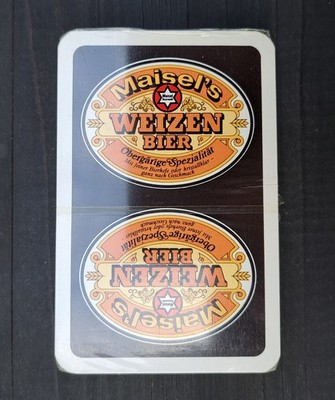 Skatspiel Kartenspiel Brauerei MAISEL Bayreuth Maisel's Weizenbier OVP