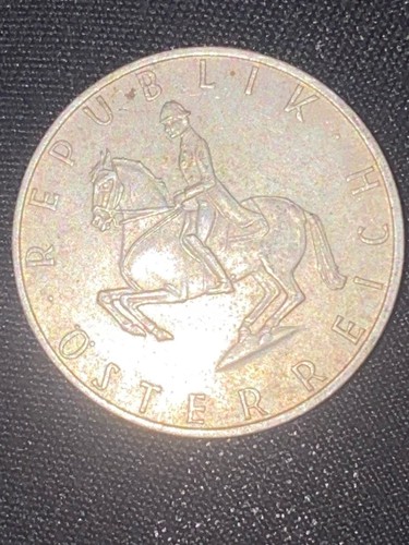 1967 Austria 5 Schilling World Coin - Picture 2 of 11