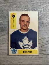 1958-59 Parkhurst Noel Price Rookie Toronto Maple Leafs #6