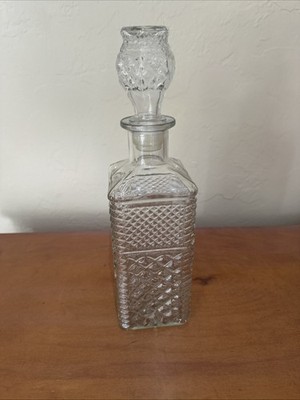 WEXFORD by ANCHOR HOCKING              GLASS DECANTER BEAUTIFUL   