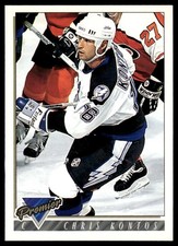 1993-94 Topps Premier Chris Kontos Tampa Bay Lightning #215