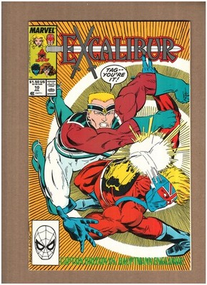 Excalibur #10 Marvel Comics 1989 Alan Davis NIGHTCRAWLER CAPTAIN BRITAIN VF 8.0