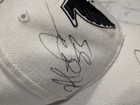 Atlanta Falcons 2003-2004 3 Player Autographed Ball Cap — photo 3