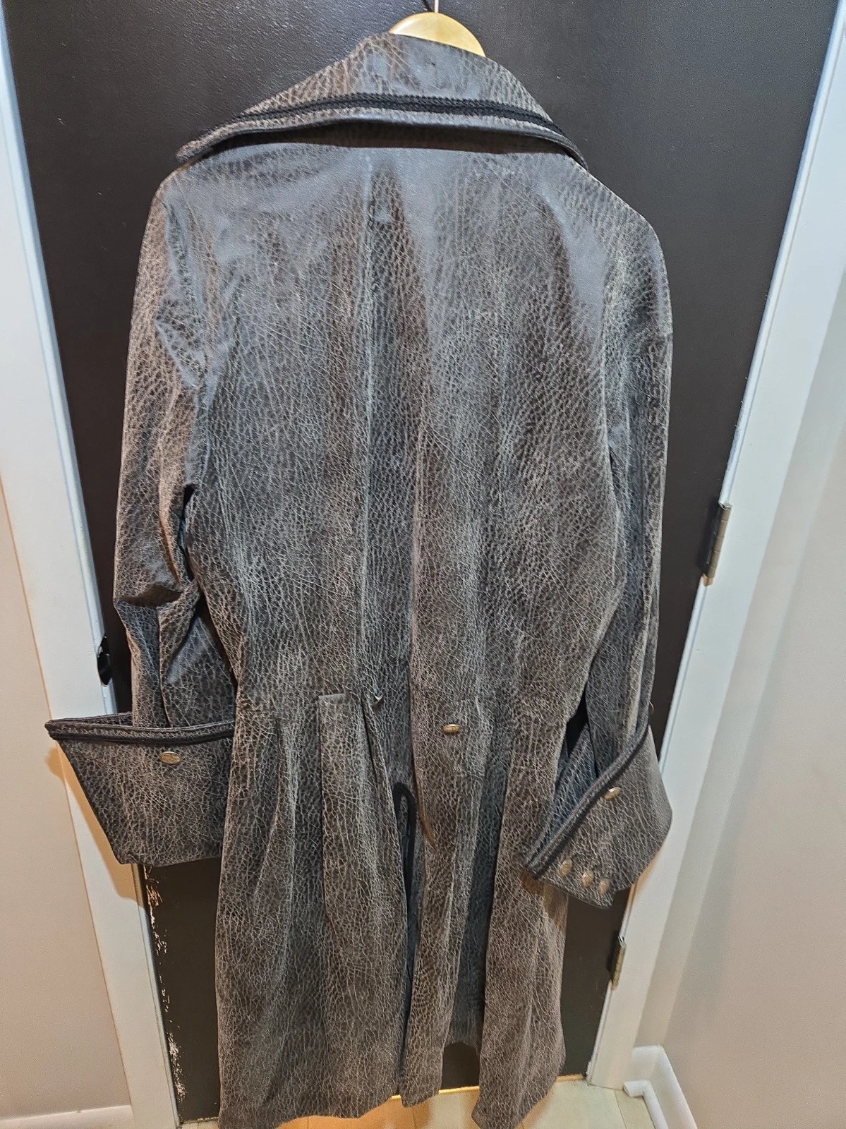 SHRINE HOLLYWOOD Pirate Renaissance Galleon Coat Men XL Very Heavy Quality USA - product detail image 4
