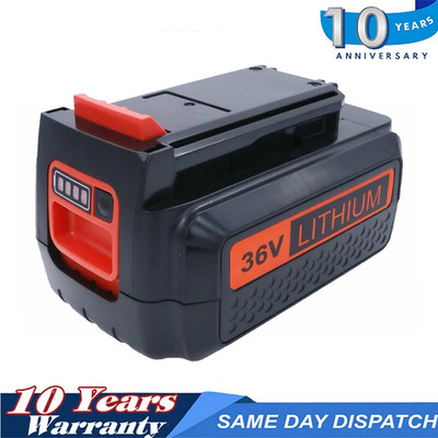 36 Volt For Black & Decker 36V 4.0Ah Max Lithium Battery LBX2040 LBXR36 LSW36