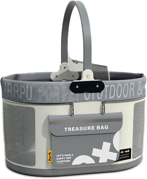 Transportbox Gato Perro Transpirable y Moderno Bolsa para Perros hasta 8 kg, Lig