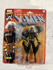 Uncanny X-Men Marvel Legends 6  Retro BLACK SUIT STORM Action Figure Ages 4  NEW