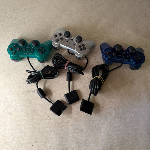 Sony PlayStation 2 Analog Controllers Set Of 3 Wired - Picture 7 of 13