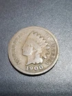 1900 1C BN Indian Cent Vg