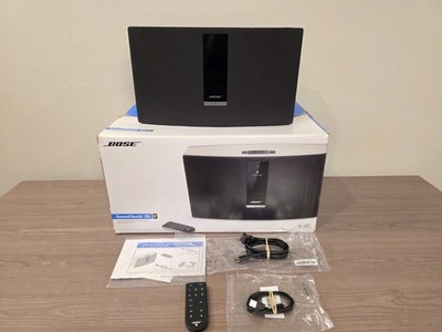 Bose SoundTouch 30 Wi-Fi Music System - W/Power Cord and Remote - WHITE
