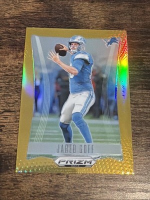 2024 Panini Prizm Deca Jared Goff Gold Prizm /10 Lions 100
