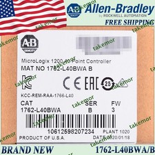 New in Box AB 1762-L40BWA/B MicroLogix 1200 40 Point Controller US 1762L40BWA B