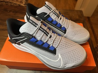 Size 12 - Nike Air Zoom Pegasus 38 FlyEase Wolf Grey Hyper Royal