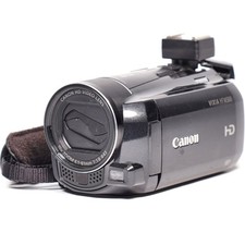 Canon Vixia HF M500 Camcorder, Battery, Charger Bundle LCD Defect Working