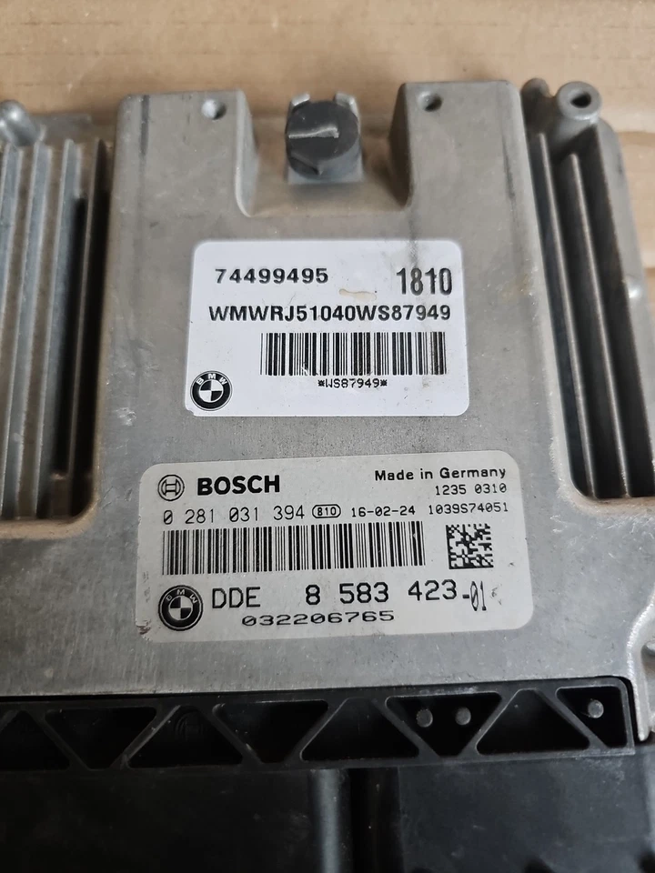 C085 BOSCH 0281031394 DDE 8583423 031715644 BMW MINI - Immagine 2 di 2