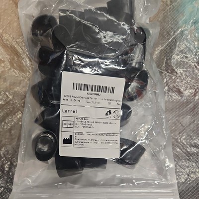 32 Stck. 3/4 Anti-Rutsch Tisch Stuhl Bein Spitzen PVC Gummikappen Bodenschutz - Schwarz