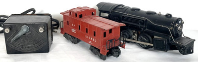 Lionel Loco Motive Caboose Transformer 027 Untested Parts?