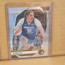 Alissa Pili 2024 WNBA Prizm Rookie Silver Prizm Card Minnesota Lynx