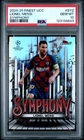2024-25 Topps Finest Uefa Club Competitions Symphony #SY2 Lionel Messi PSA 10