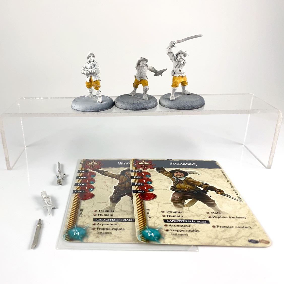 x3 Spadassin Métal Multimarque Hell Dorado | P-00OK9