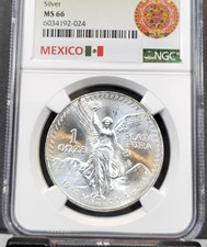 1984 Silver MS 66 Graded Mexican Coins for sale | eBay