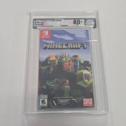2021 Nintendo Switch - Minecraft 2nd Revision VGA Graded 80+NM