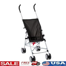 Lightweight Umbrella Stroller 3-Point Harness Compact Fold Travel Ready New