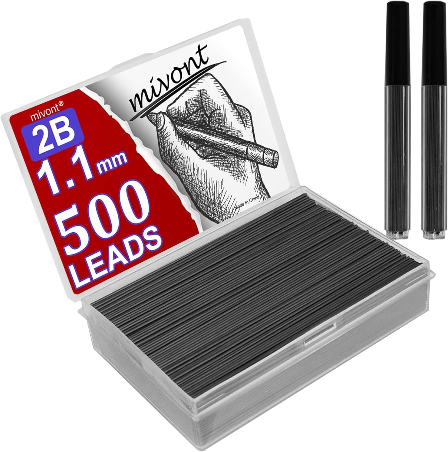 Refill Plastic 500 Count (pack Of 1), Black