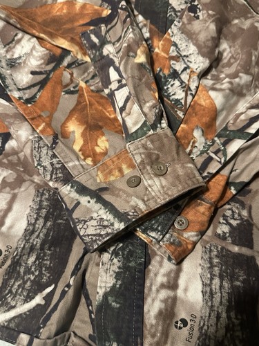 Outfitters Ridge Fusion Camicia 3D Mimetica con Bottoni Uomo Taglia 3XL - Foto 4 di 8