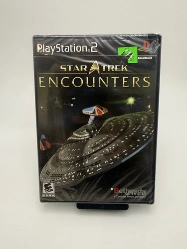 Star Trek Encounters PS2 PlayStation 2 Brand New - Sealed Black Label