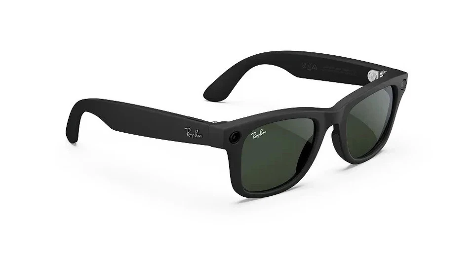 Ray-Ban Meta Wayfarer RW4006 Matte Black Graphite Used Once Excellent, photo 2 of 5