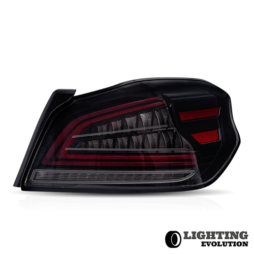 Clear LED Tail Lights Sequential Rear Lamps For 15-21 Subaru WRX Sedan&WRX STI - Picture 2 of 17