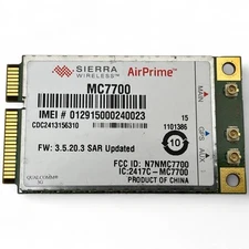 Sierra Wireless AirPrime MC7700 4G LTE Mini PCIe Card – AT&T Bands