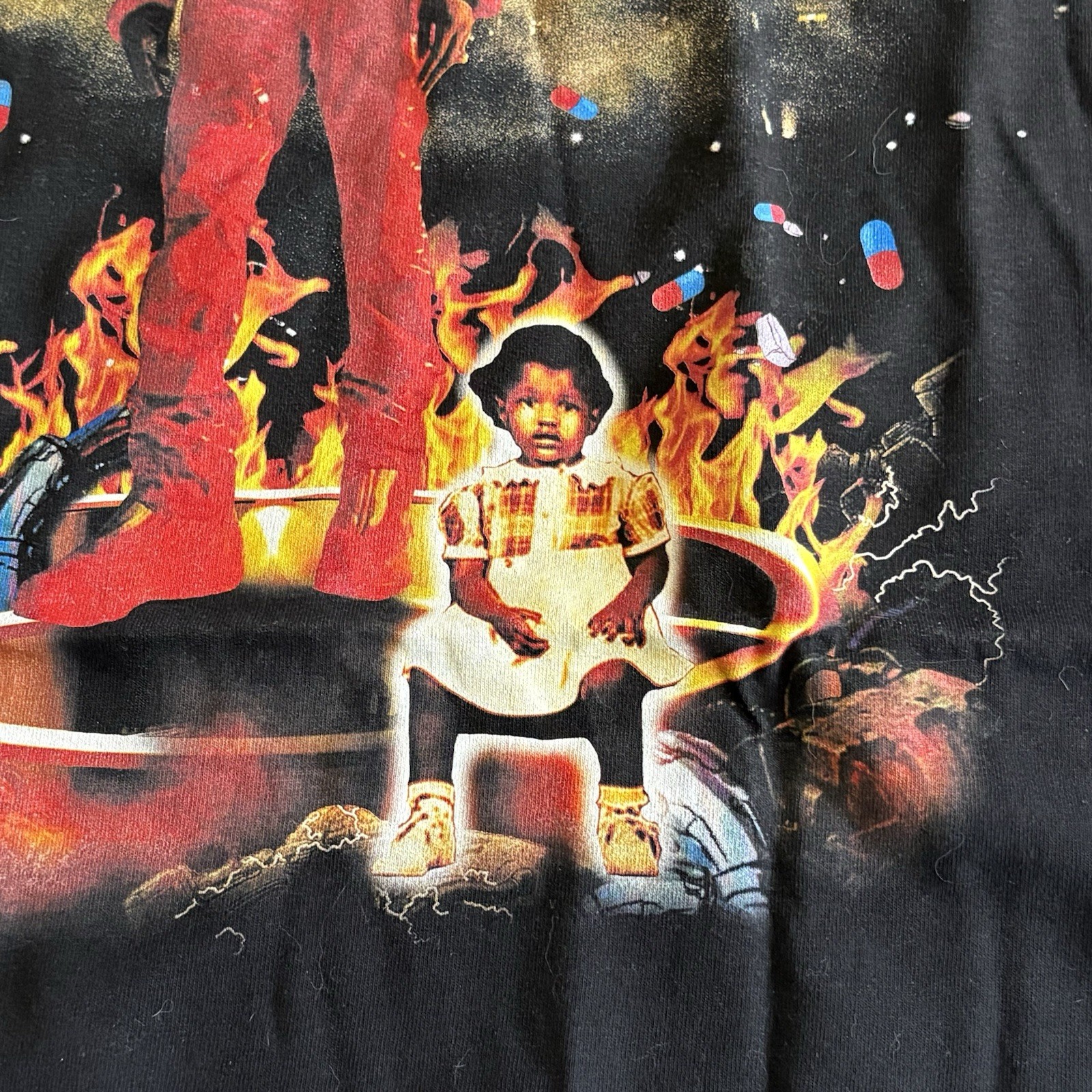 Kanye West YE Dbruze Shirt XL NEW Rap Hip Hop Tee Donda Yeezy Fan club  thumbnail 3