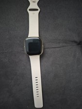 Fitbit Sense Smartwatch - FB512GLWT Lunar White/Soft Gold Stainless Steel 