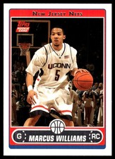 Marcus Williams 2006-07 Topps #243 Nets NBA READ FREE SHIPPING AutographDen