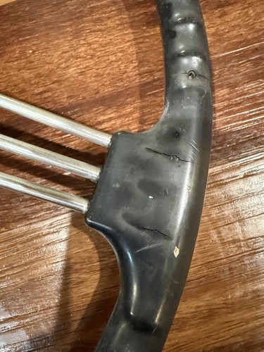 1968 1969 MGB MGC ORIGINAL BANJO STEERING WHEEL - Picture 7 of 9