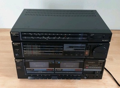 Hitachi HRD-MD10 LM-MW-FM Stereo Cassette Recorder funktioniert außer Deck A