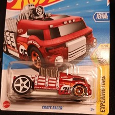 Hot Wheels Crate Racer Red Hot Wheels Car
