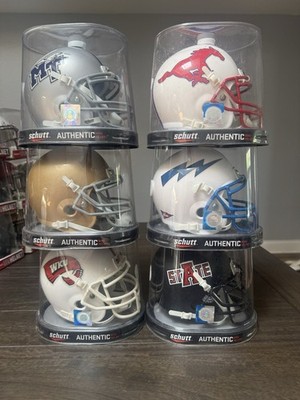 Lot of Schutt Mini Football Helmet 6 In Lot