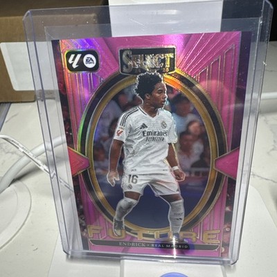 Endrick 2024-25 Panini Select La Liga Pink Future /25