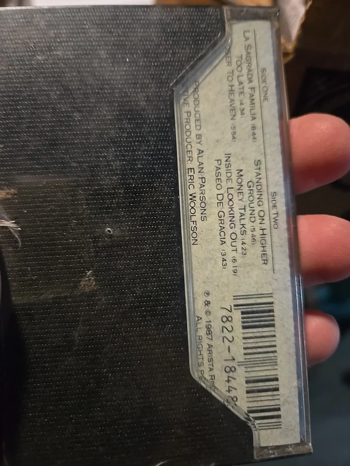 THE ALAN PARSONS PROJECT Cassette Tape GAUDI 1987 Rock Prog Rare - Image 3 of 3