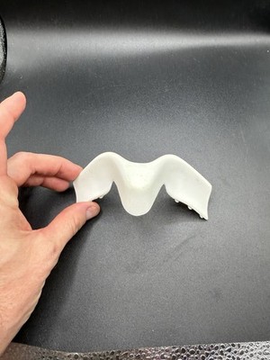 Vintage Oakley Half Mask Matte White 