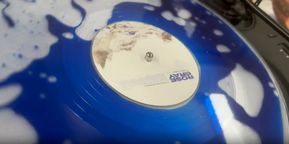 Rose Gray Liquid 2 LPs A Little Louder Please Vinyl Record Electronic Pop Album - Image 2 of 4